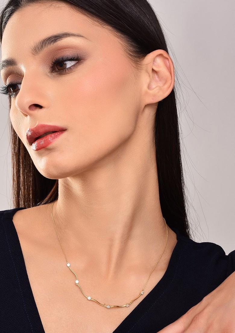 Copper Gold Plated Necklace