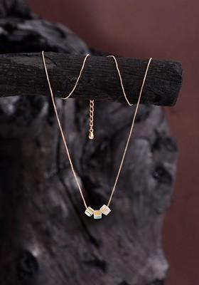 Copper Gold Plated Necklace