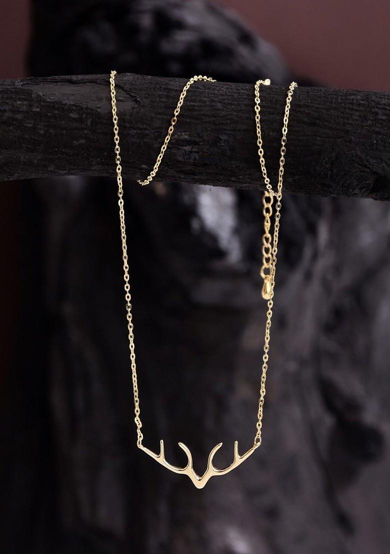 Copper Gold Plated Necklace