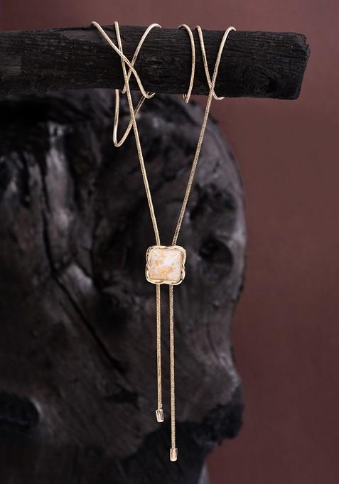 Copper Gold Plated Necklace