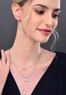 Copper Rhodium Plated Necklace