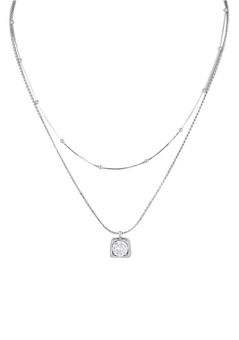 Copper Rhodium Plated Necklace