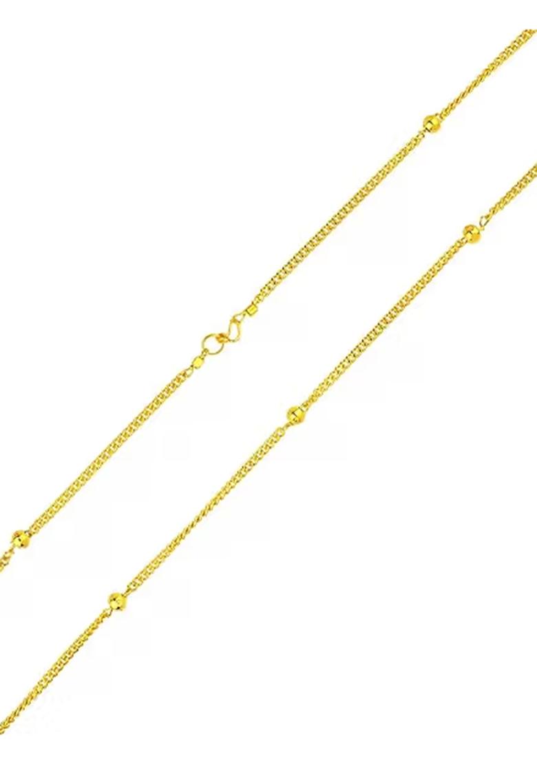 Golden Dot Style Daily Wear Chain For Women