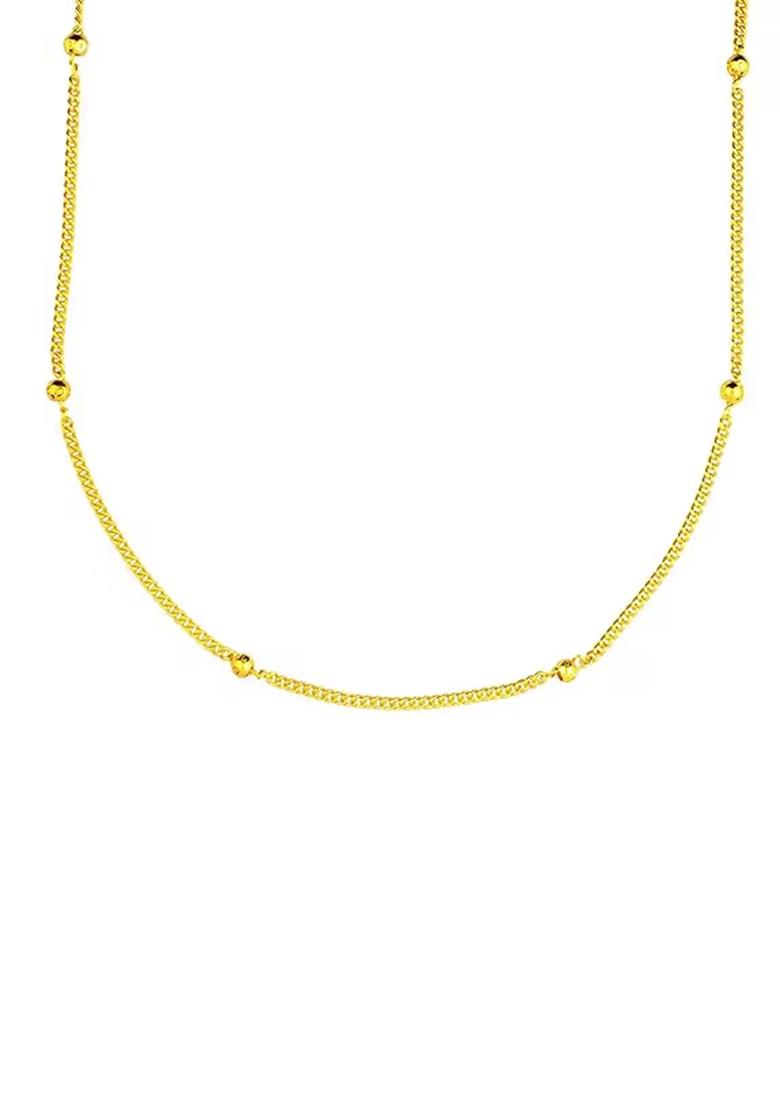 Golden Dot Style Daily Wear Chain For Women