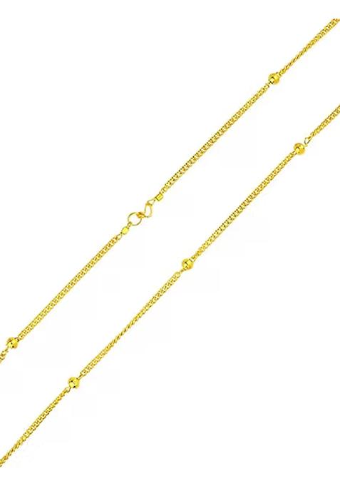 Golden Dot Style Daily Wear Chain For Women