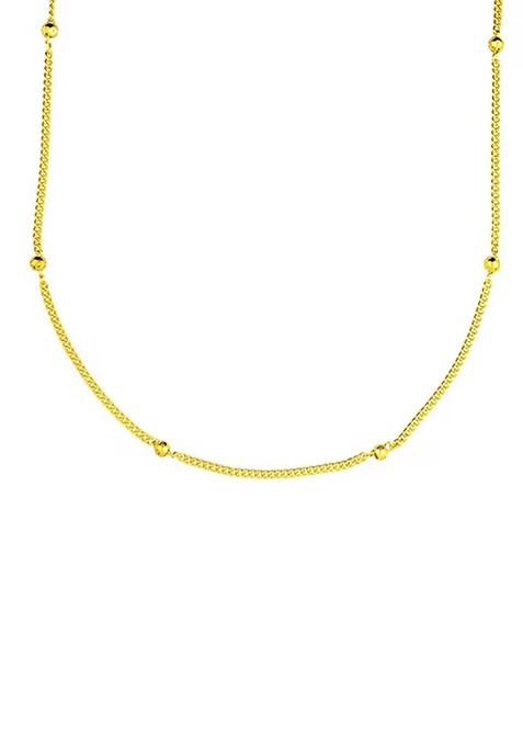 Golden Dot Style Daily Wear Chain For Women