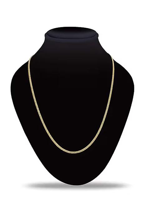 Gold Interlinked Golden Chain For Women