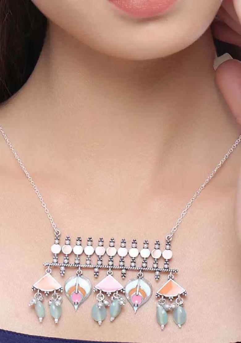 Multi Bagh E Fiza Designer Pendant Chain For Women
