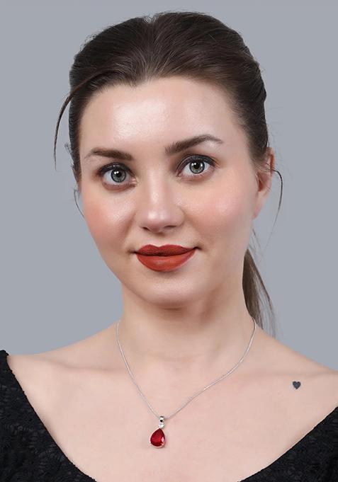 Pink Combo Of Drop Design Pendant Chains For Women