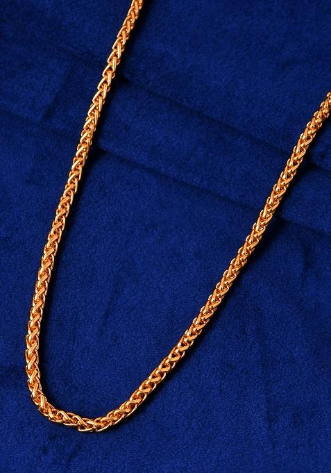 Statement Rope Chain In Golden Finish