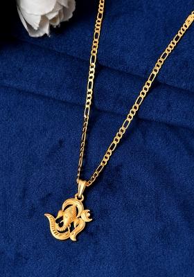 Trendy Shiva Om Chain Necklace