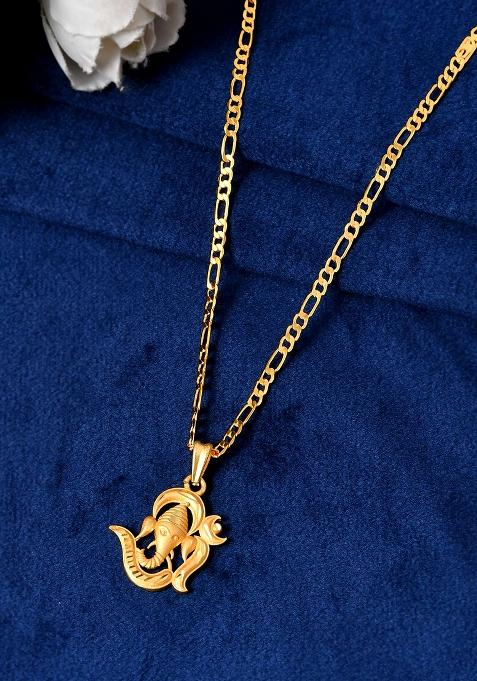 Trendy Shiva Om Chain Necklace
