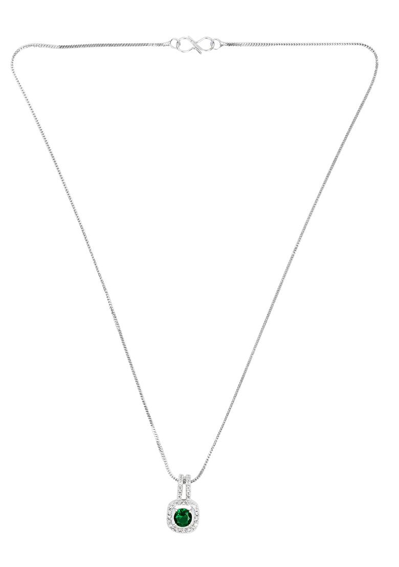 Green Square Small Pendent