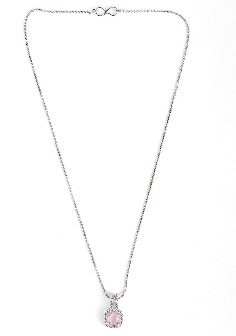 Pink Diamond Small Pendent