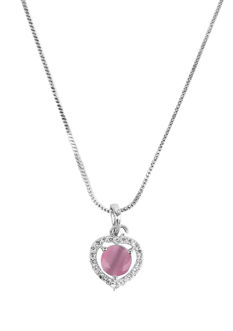 Pink Heart Small Pendent