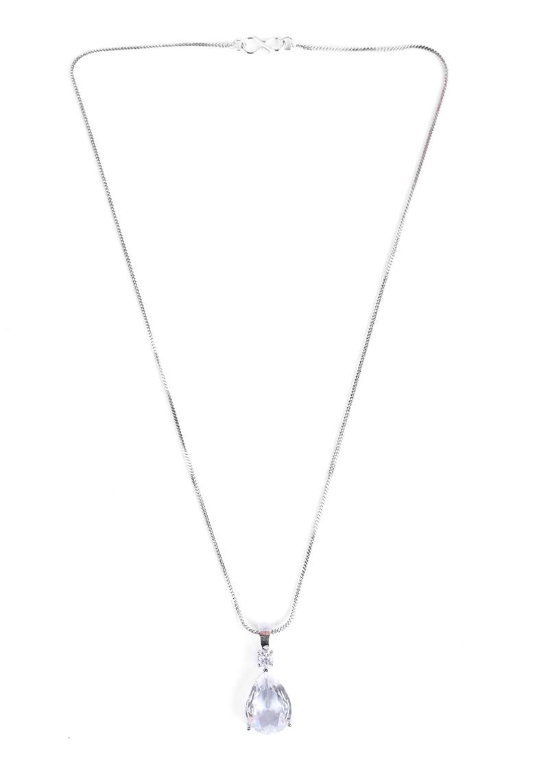 White Big Ad Pendent
