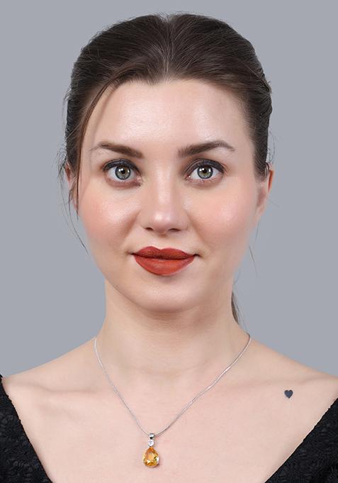 Yellow Big Ad Pendent