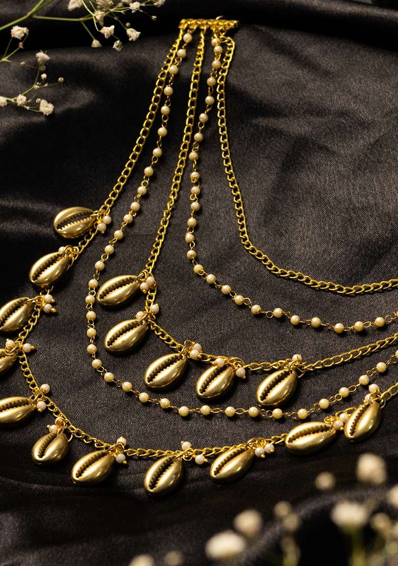 Gold Plated Necklace - Indya