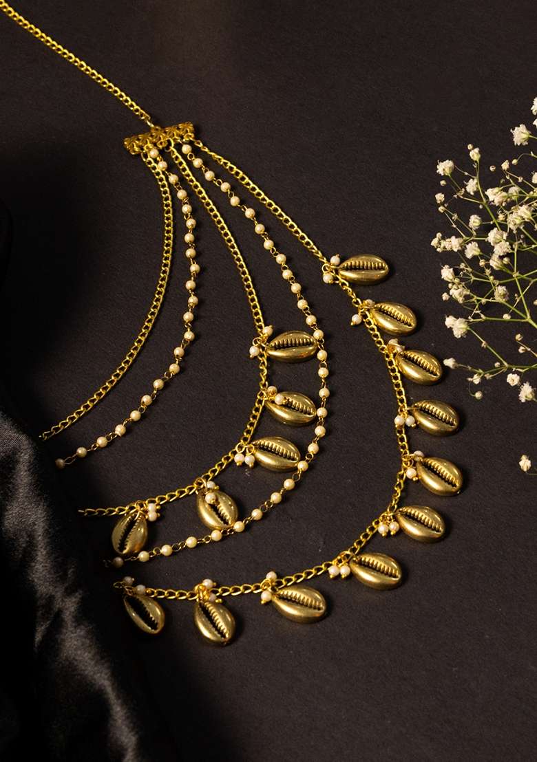 Gold Plated Necklace - Indya