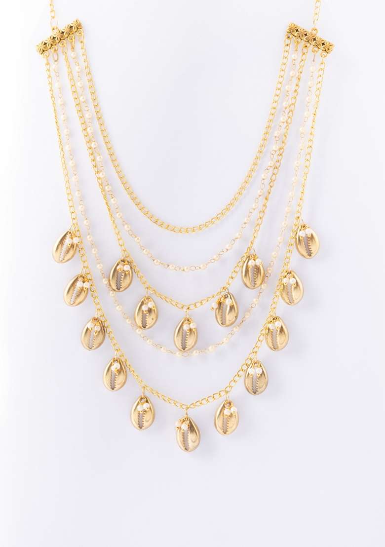 Gold Plated Necklace - Indya
