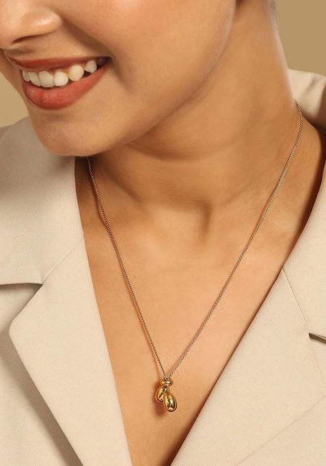 Gold Plated Stainless Steel Minimal Adjustable Necklace