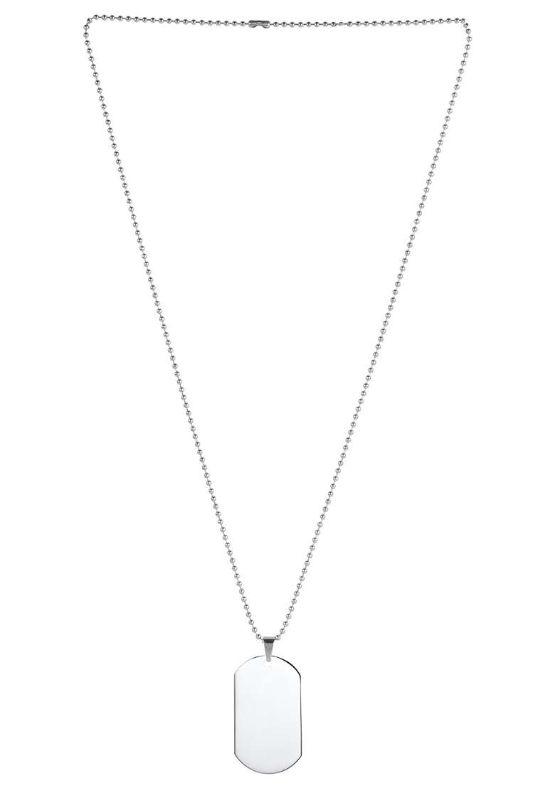 Silver Preminum Alloy Pendant For Men - Indya