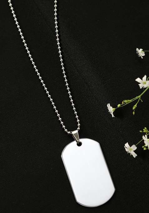 Silver Preminum Alloy Pendant For Men