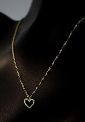 Gold Lobster Clasp Copper Pendant For Women