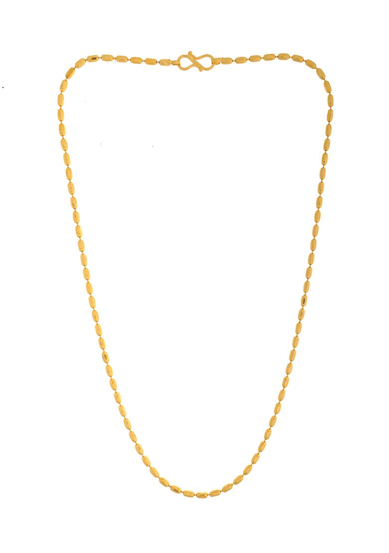 Gold Plated designer Stainless Steel Chain For Men - Indya
