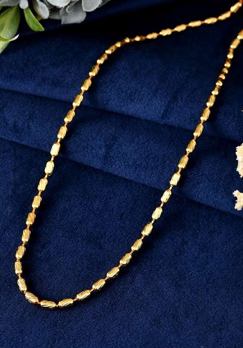 Gold Plated designer Stainless Steel Chain For Men