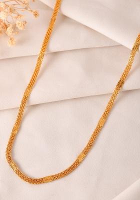 Gold Plated Classic Stainless Steel Chain
