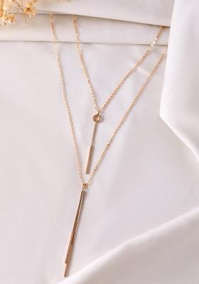 Gold Plated Multi Layer Designer Chain 