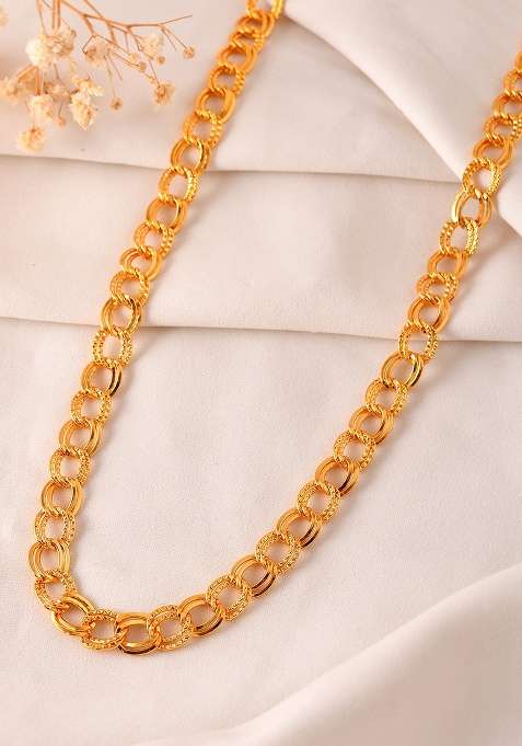 Men Designer Thick Stainless Steel Linked Chain