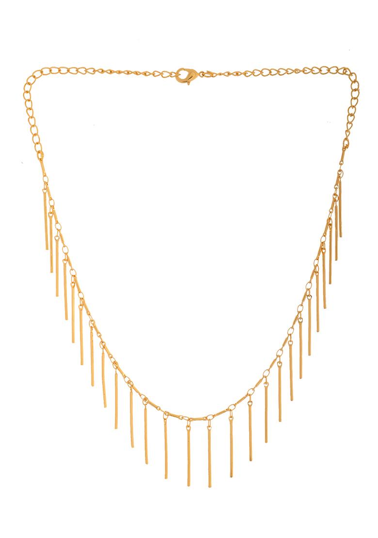 Women Gold-Plated Statement Necklace - Indya