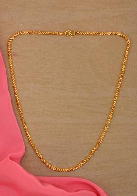 Golden Brass Neckleace
