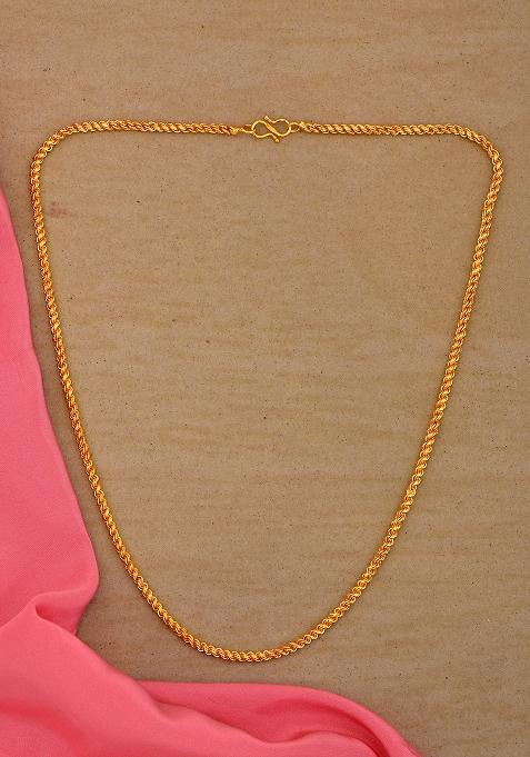 Golden Brass Neckleace