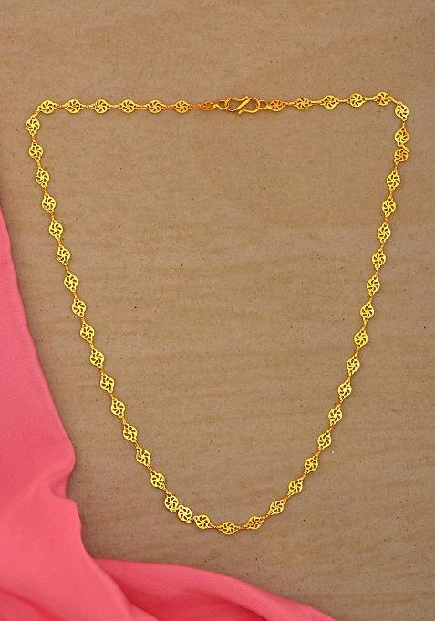 Golden Brass Neckleace