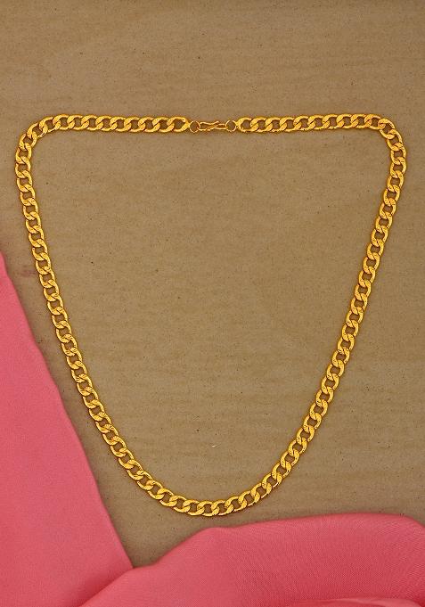 Golden Brass Neckleace