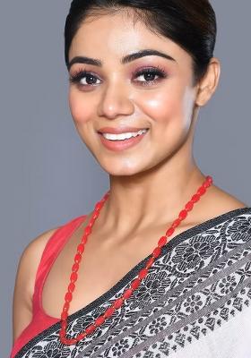 Red Beads Pearl Neckleace