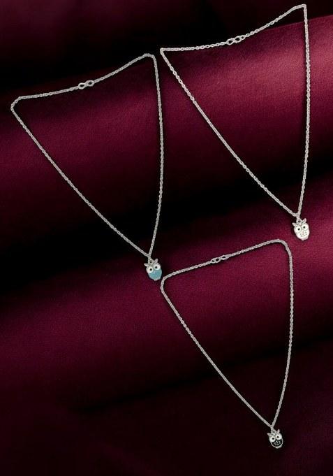 Silver Alloy Chain Pendant