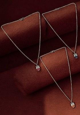 Silver Alloy Chain Pendant