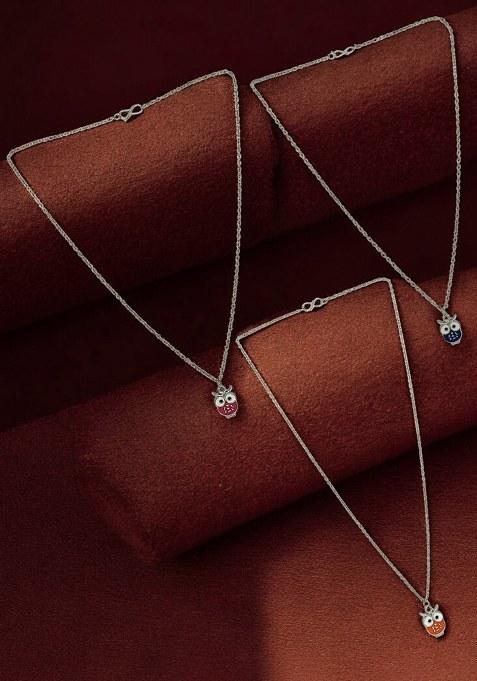 Silver Alloy Chain Pendant