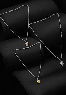 Silver Alloy Chain Pendant