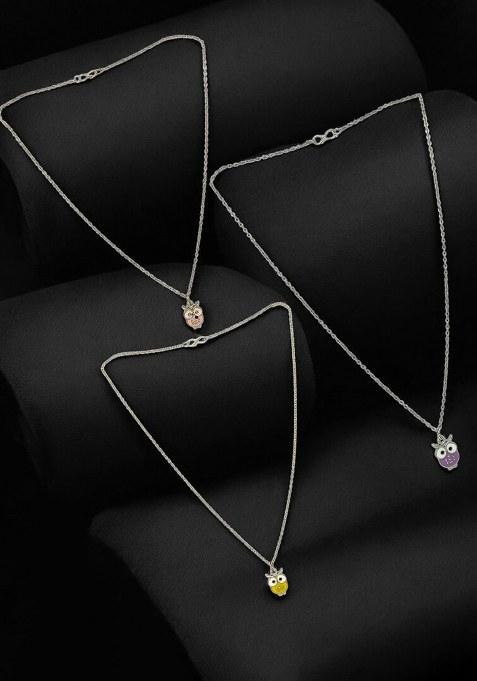 Silver Alloy Chain Pendant