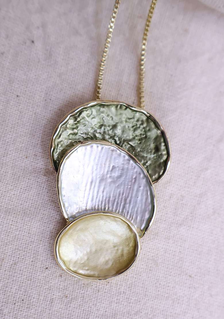 Multicolor  Stainless Steel Necklace Set - Indya