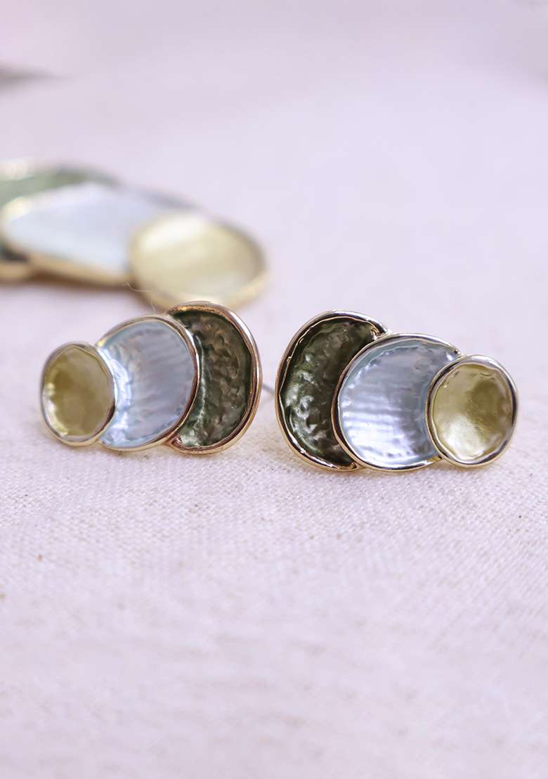 Multicolor  Stainless Steel Necklace Set - Indya
