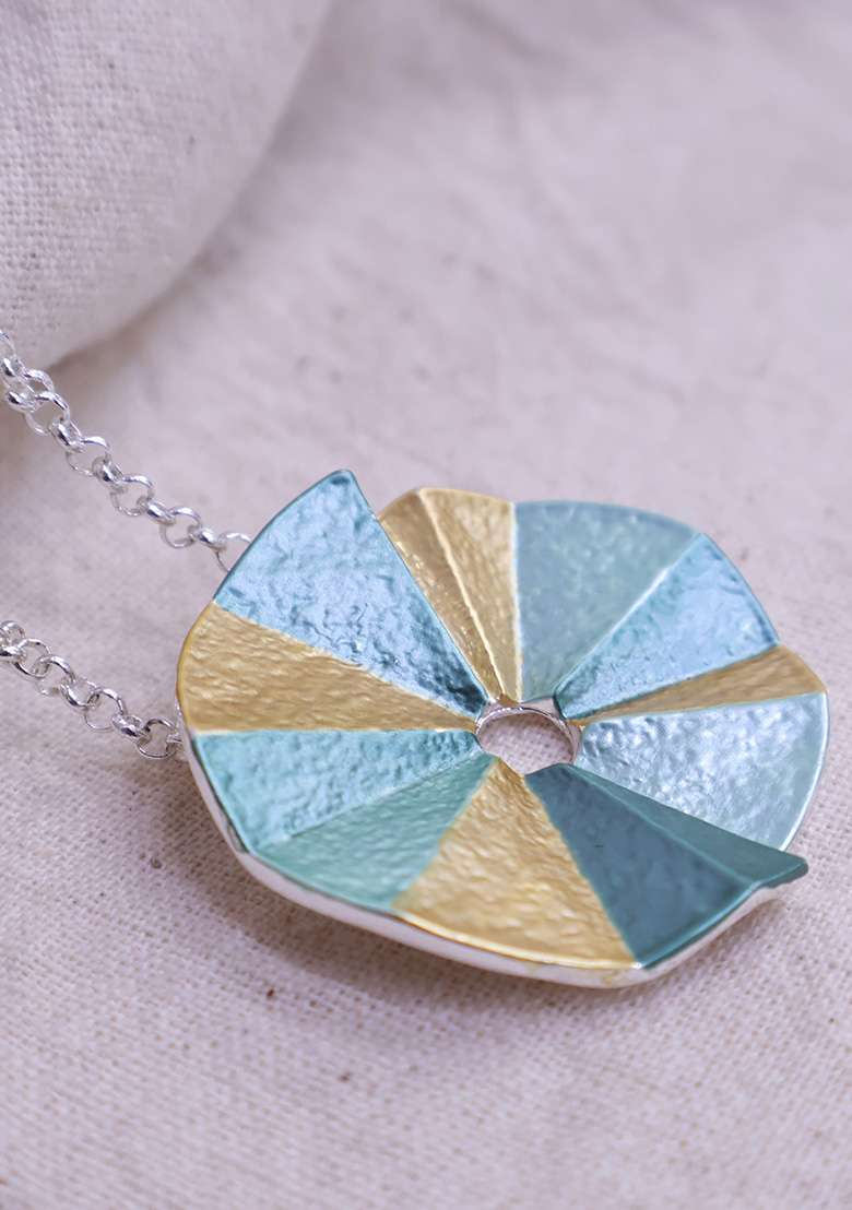 Multicolor  Stainless Steel Necklace Set - Indya