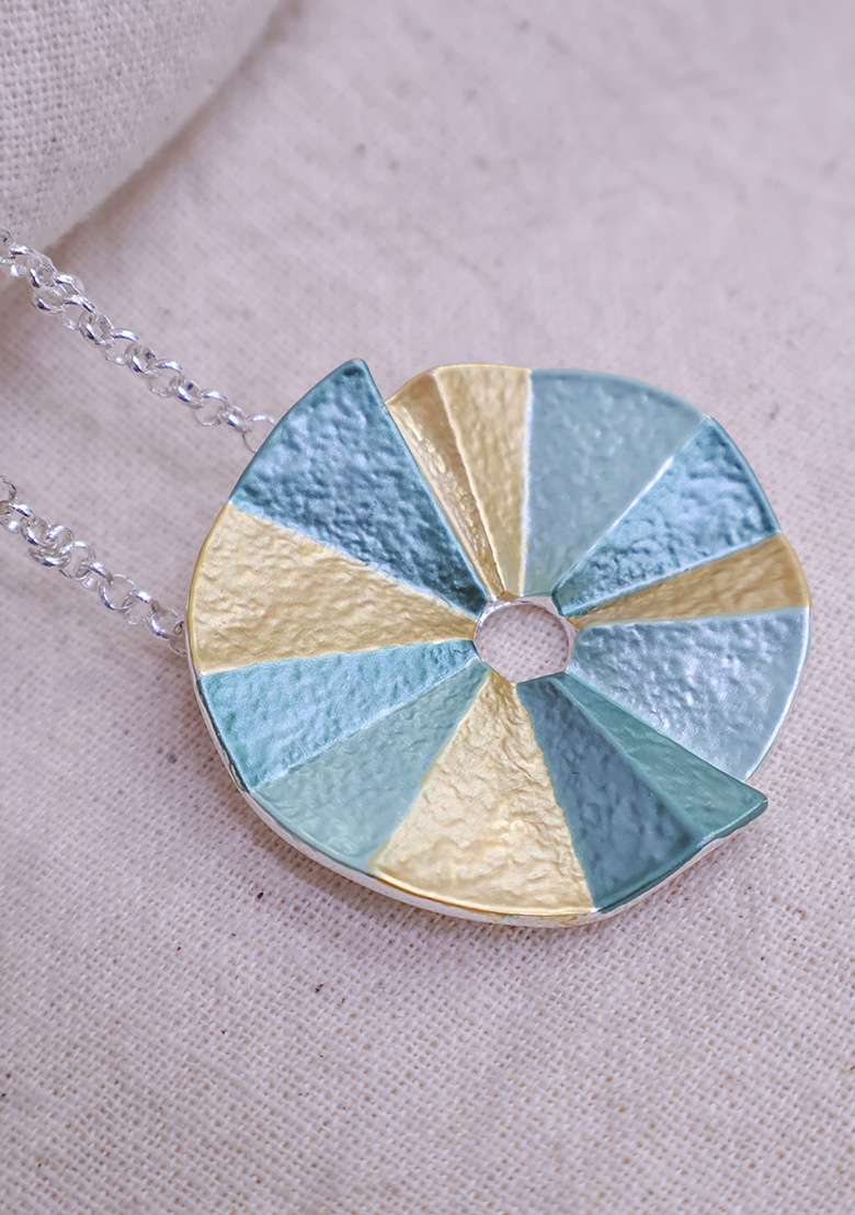 Multicolor  Stainless Steel Necklace Set - Indya