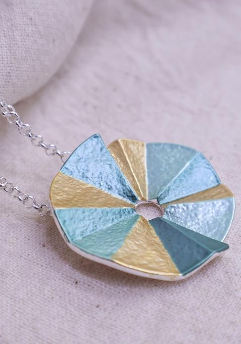 Multicolor  Stainless Steel Necklace Set