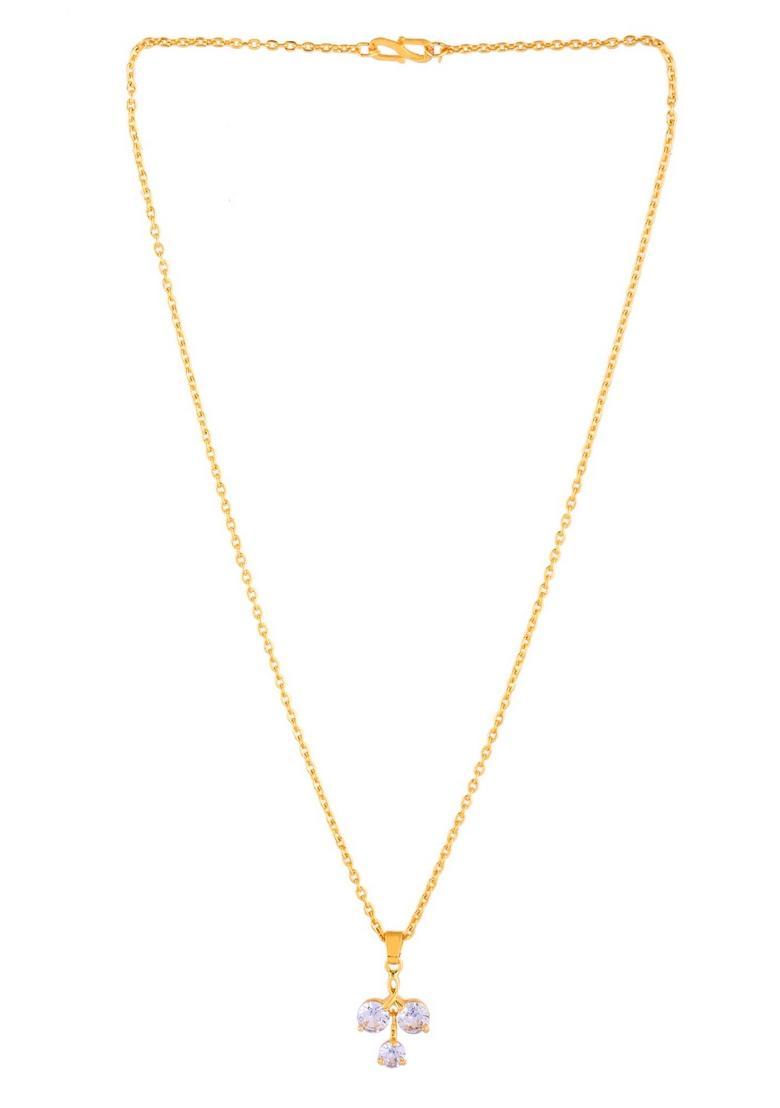 Gold Stainless Steel Pendant - Indya